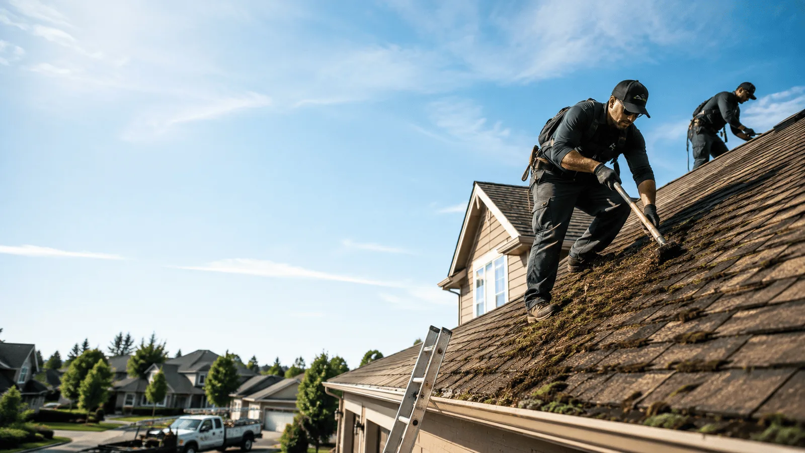Roof Moss Removal in Inman, KS near me